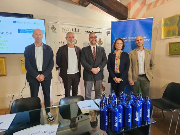 MonteriggioniPNRR01sito Foto conferenza stampa presentazione interventi PNRR a Monteriggioni