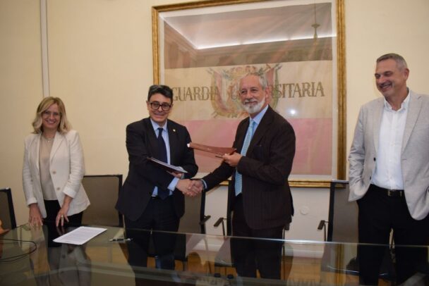 accordo Unisi AdF Firma accordo rettore Di Pietra presidente Renai