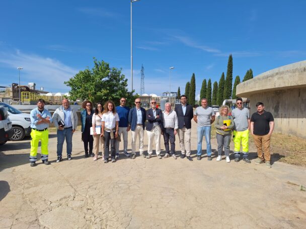 sopralluogo_Follonica sopralluogo depuratore Campo Cangino a Follonica