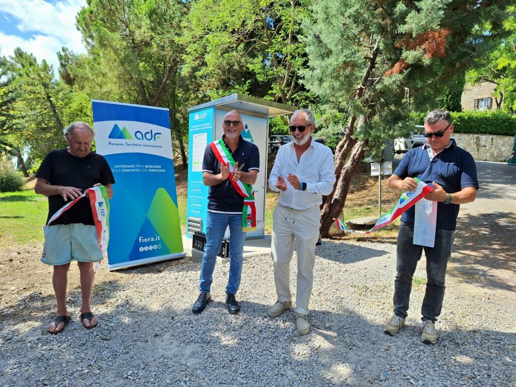 Inaugurazione casina acqua Monteguidi