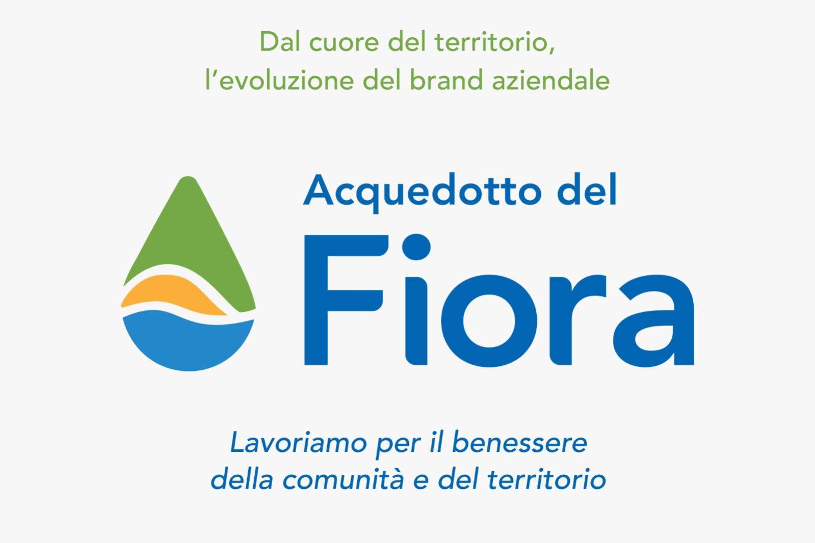 Visual nuovo logo Acquedotto del Fiora