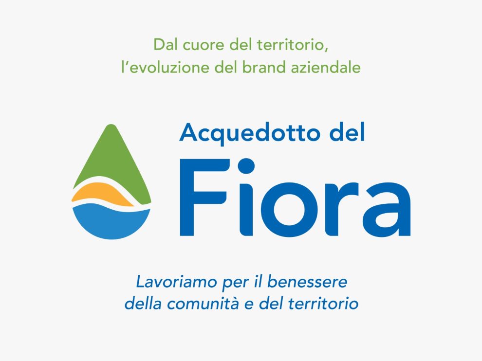 Visual nuovo logo Acquedotto del Fiora