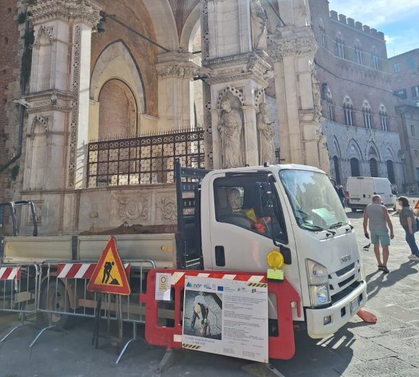 lavori AdF Siena Piazza del Campo