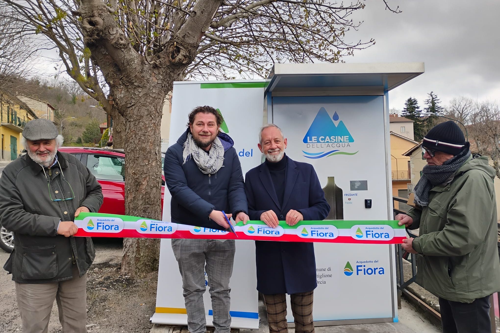 inaugurazione casina acqua Campiglia d'Orcia