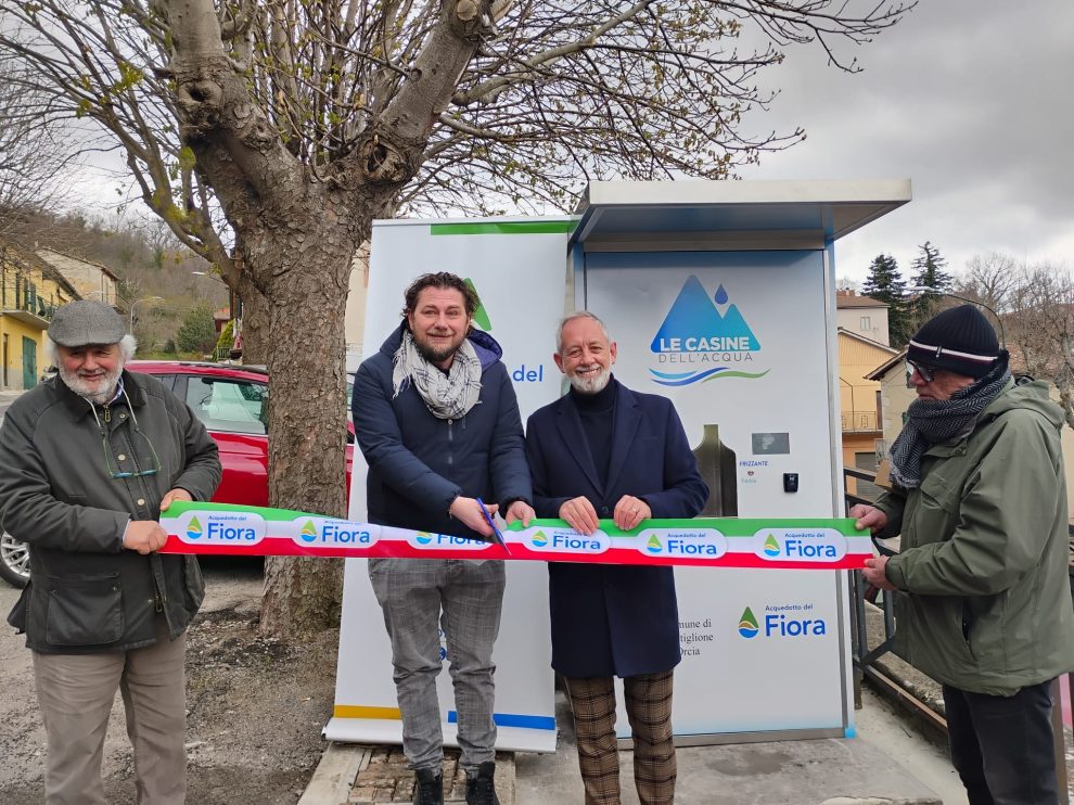 inaugurazione casina acqua Campiglia d'Orcia